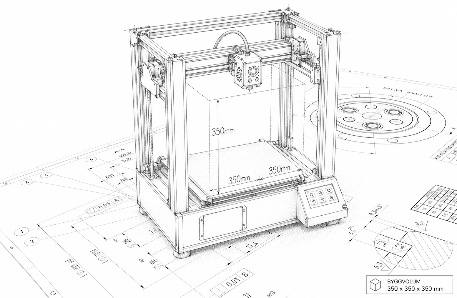 Industriell 3D-printing i kolfibermaterial