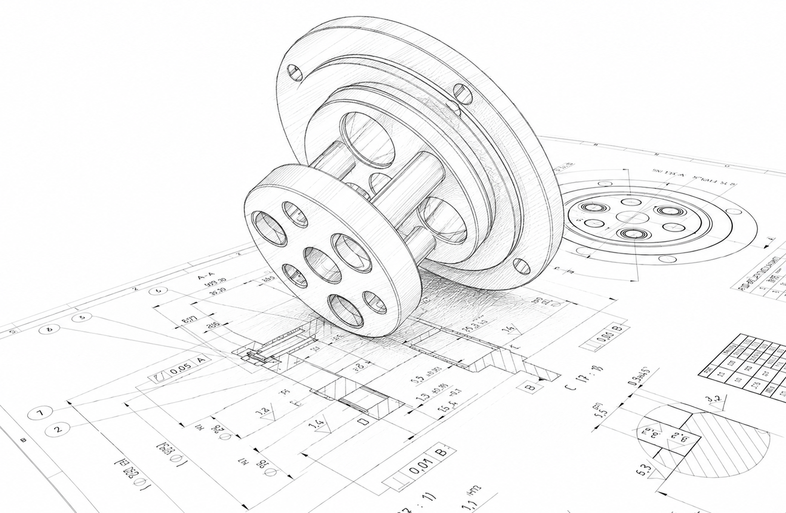 3D-Konstruktion och CAD-modellering